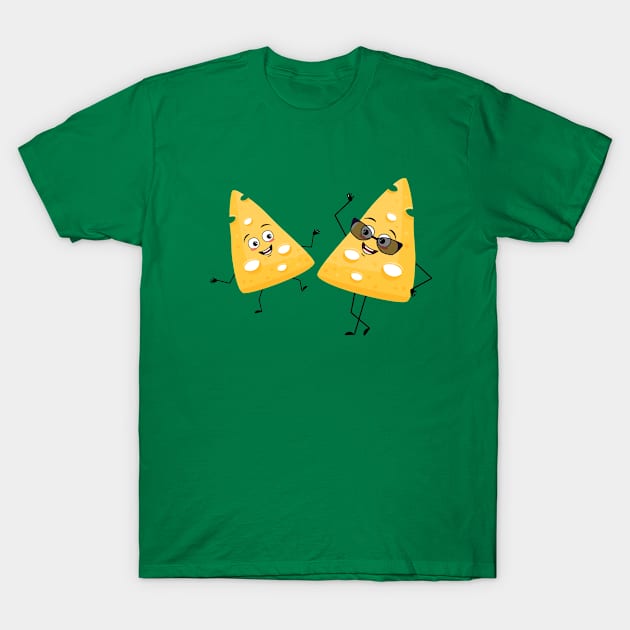 funny cheese T-Shirt by big_owl